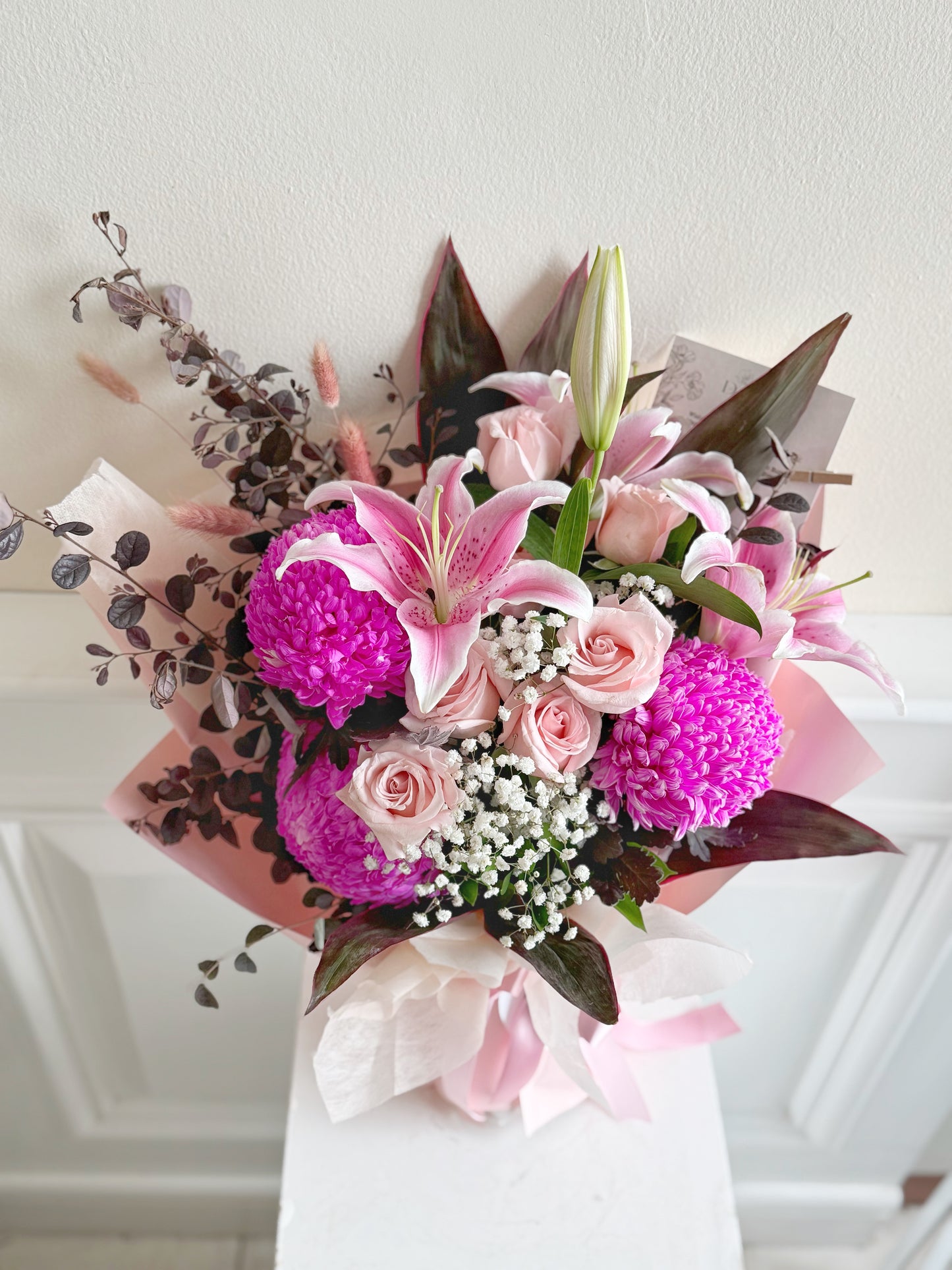 Pink Peony's Bouquet